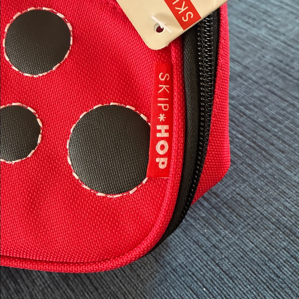 NWT✨Skip Hop Zoo Insulated Lunch Bag: 🌸 Lady Bug - Picture 3 of 8